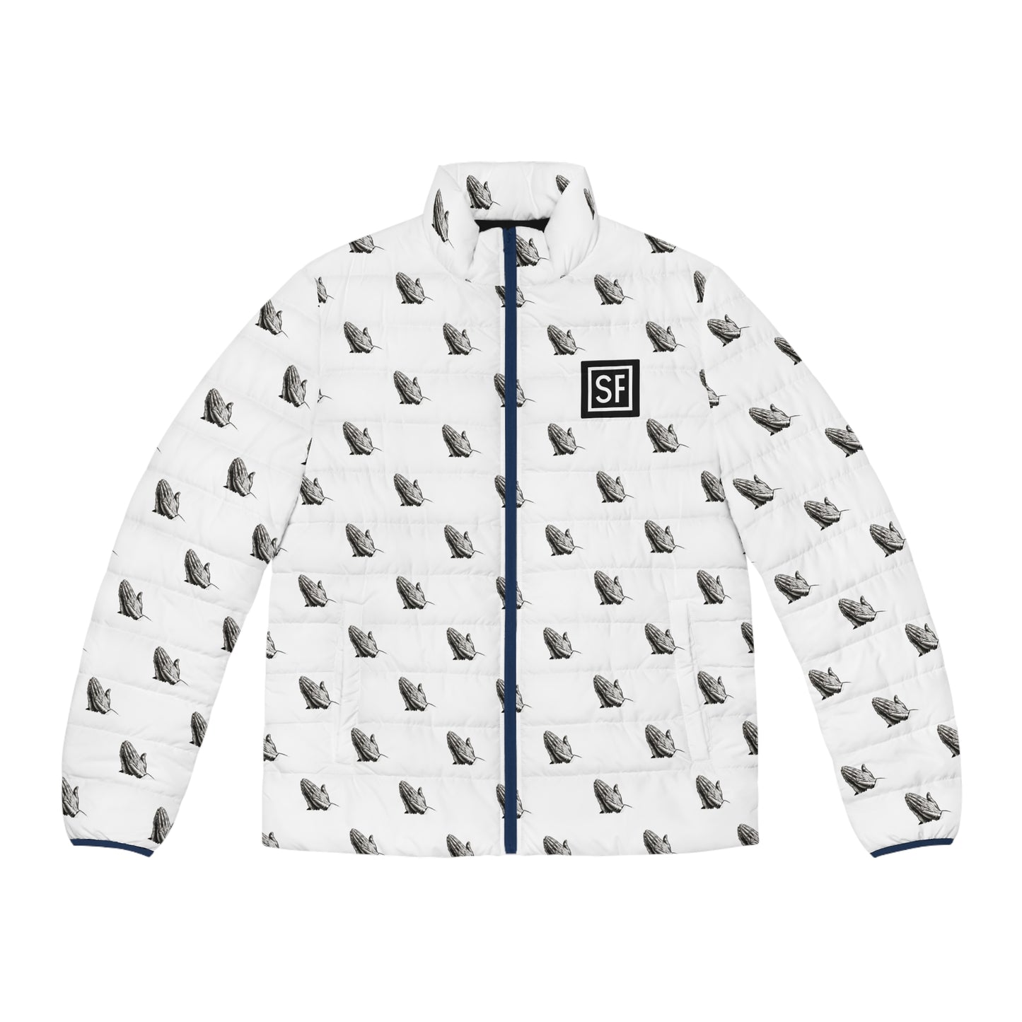 Men's Puffer Jacket (AOP)