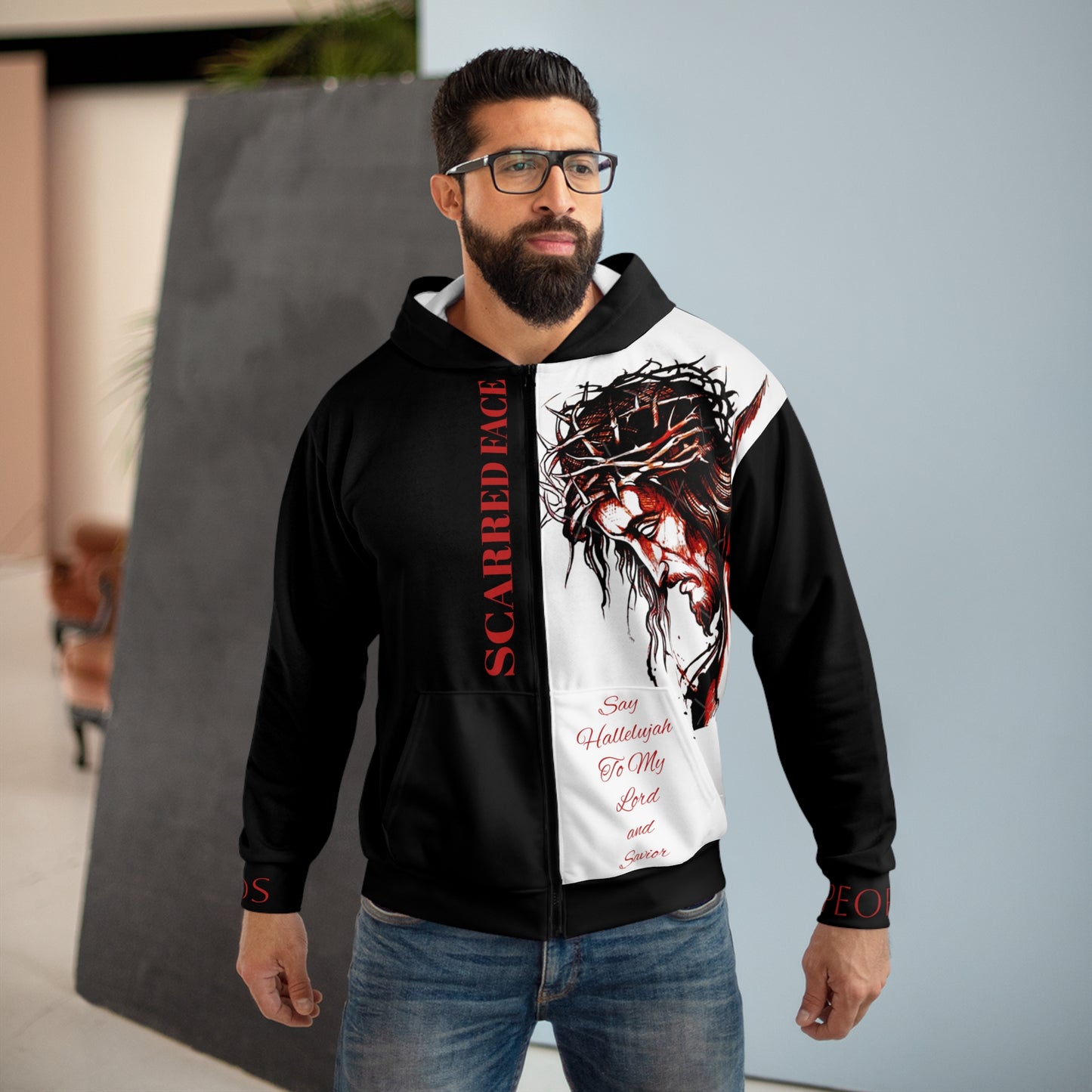Unisex Zip Hoodie (AOP)