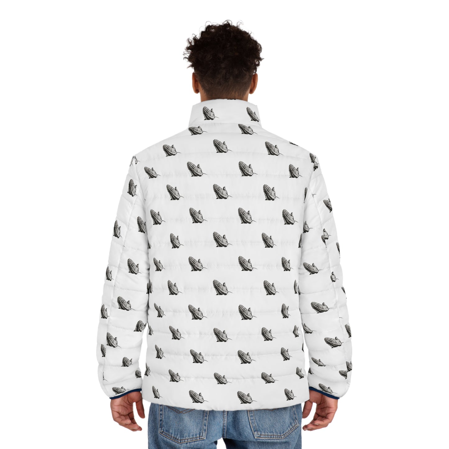 Men's Puffer Jacket (AOP)