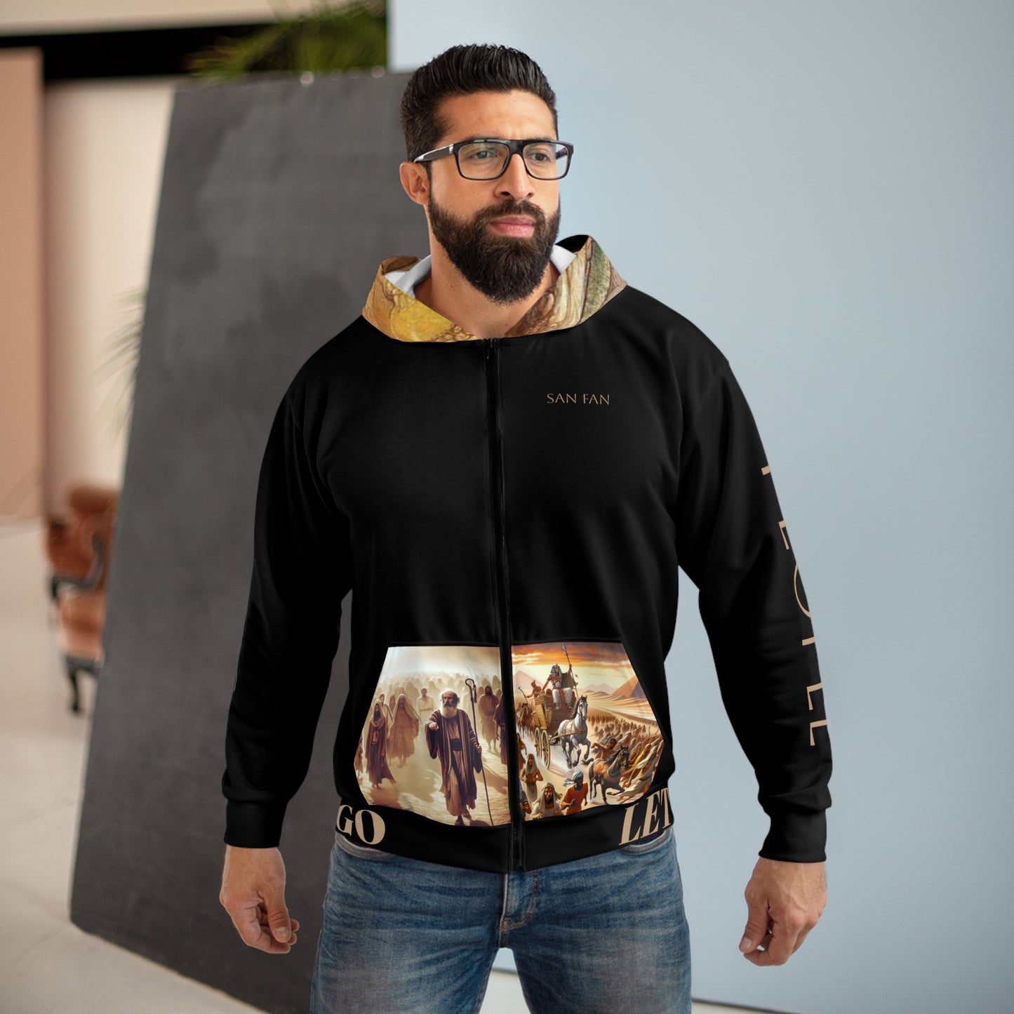 Unisex Zip Hoodie (AOP)