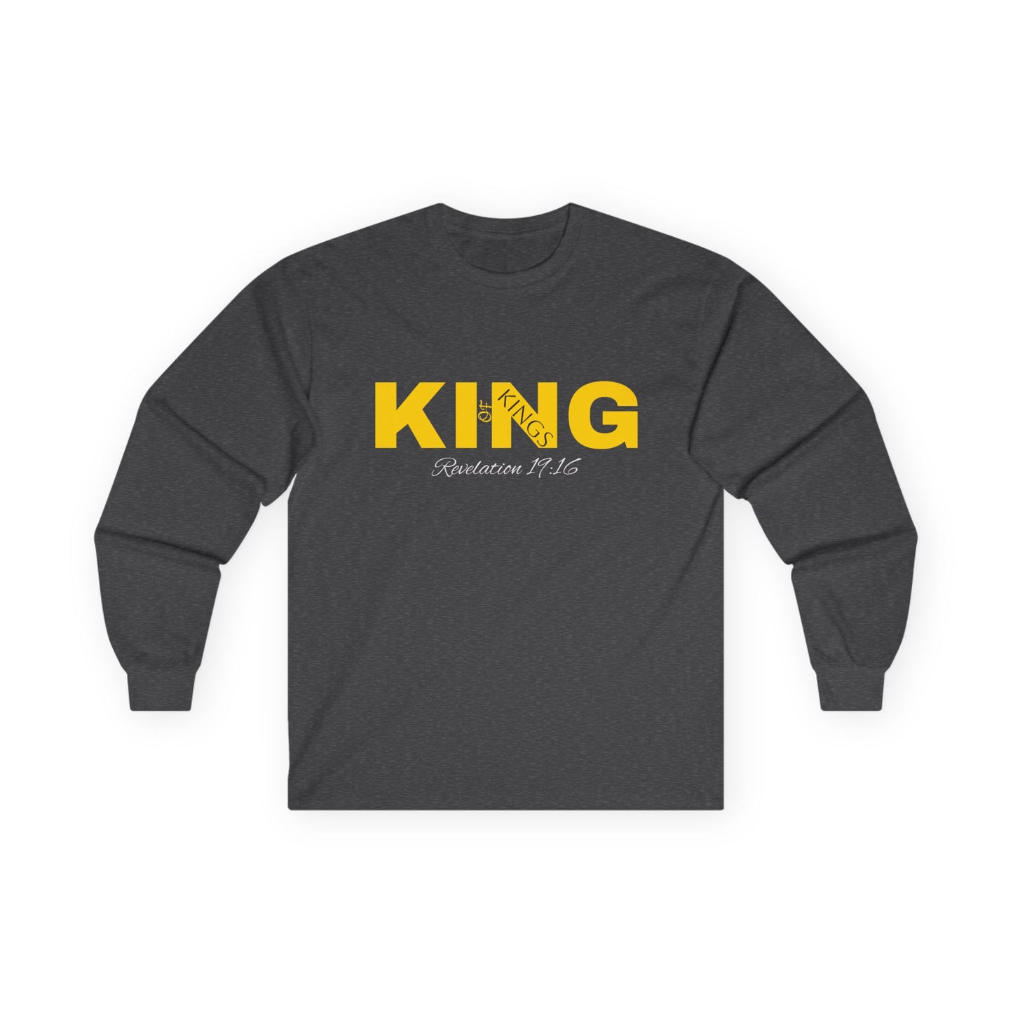 King Spade Unisex Ultra Cotton Long Sleeve Tee - Stylish Tee for Card Game Enthusiasts