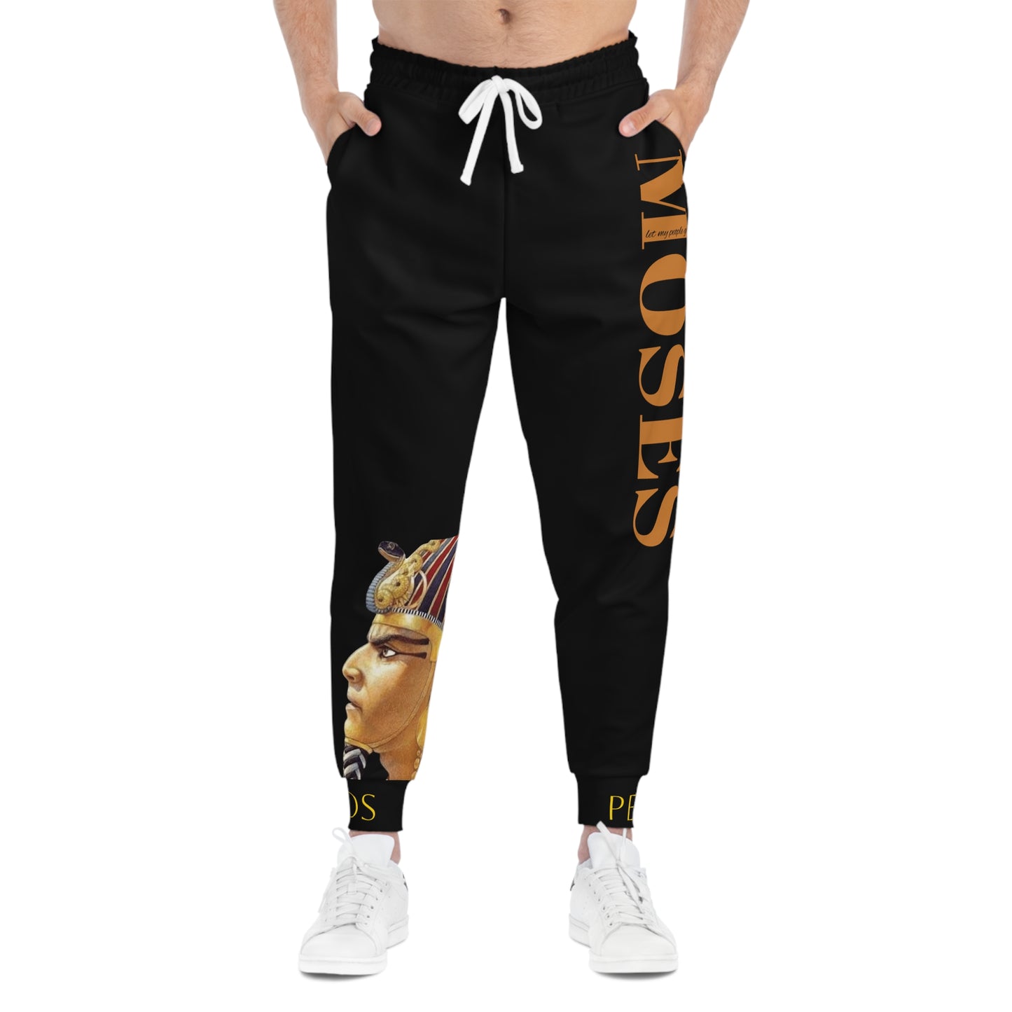 Artistic Athletic Joggers - Featuring Pharaoh and Moses Designs